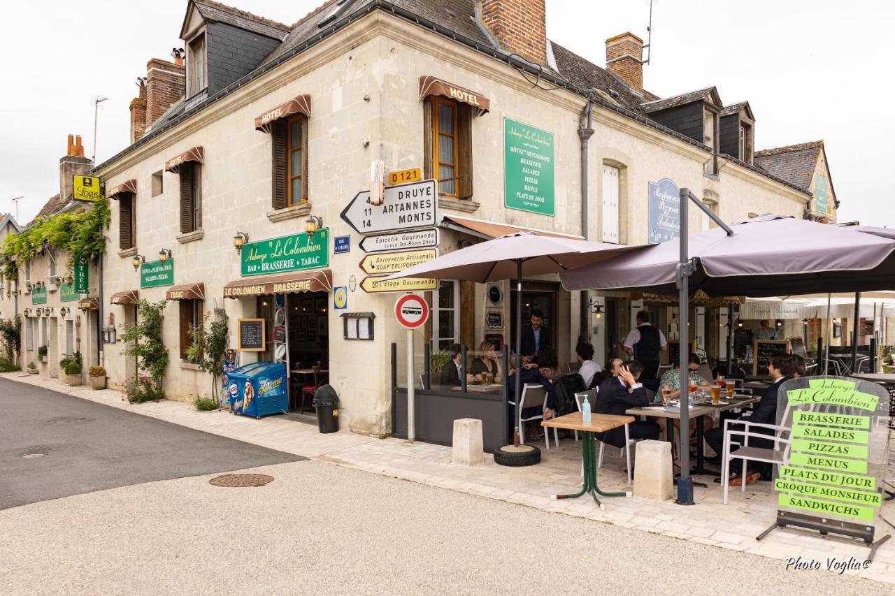 Logis Auberge Le Colombien - Hotel Et Restaurant Villandry Eksteriør bilde