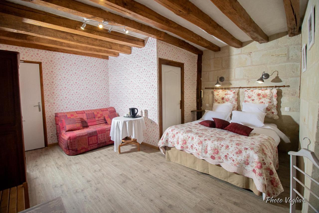 Logis Auberge Le Colombien - Hotel Et Restaurant Villandry Eksteriør bilde