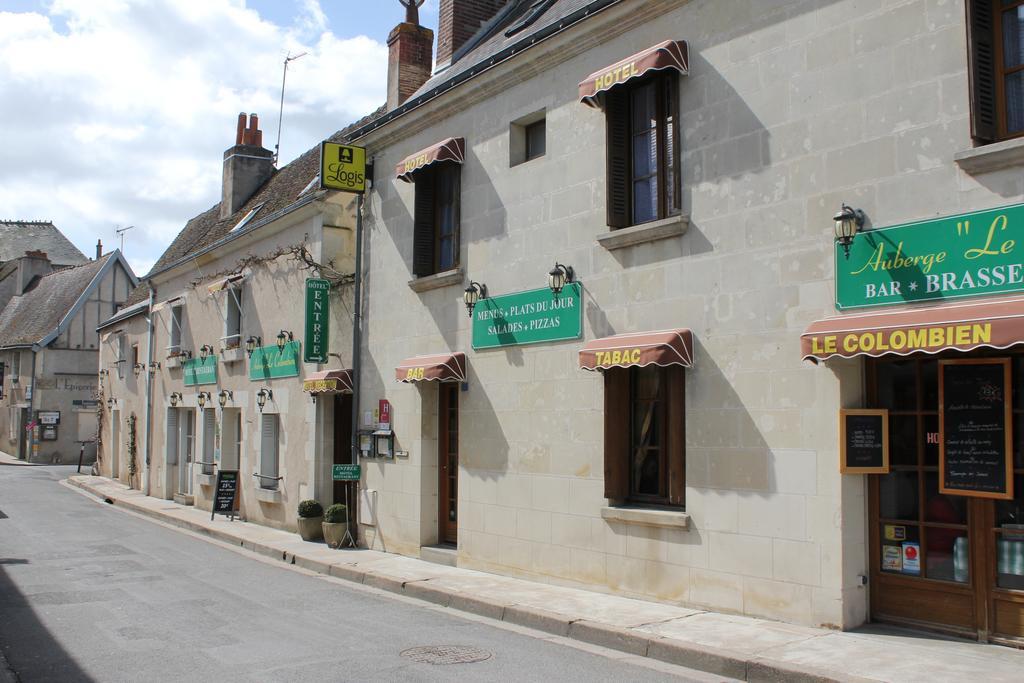 Logis Auberge Le Colombien - Hotel Et Restaurant Villandry Eksteriør bilde