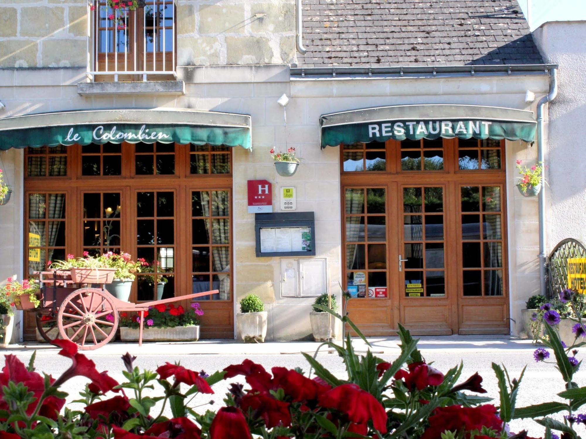 Logis Auberge Le Colombien - Hotel Et Restaurant Villandry Eksteriør bilde